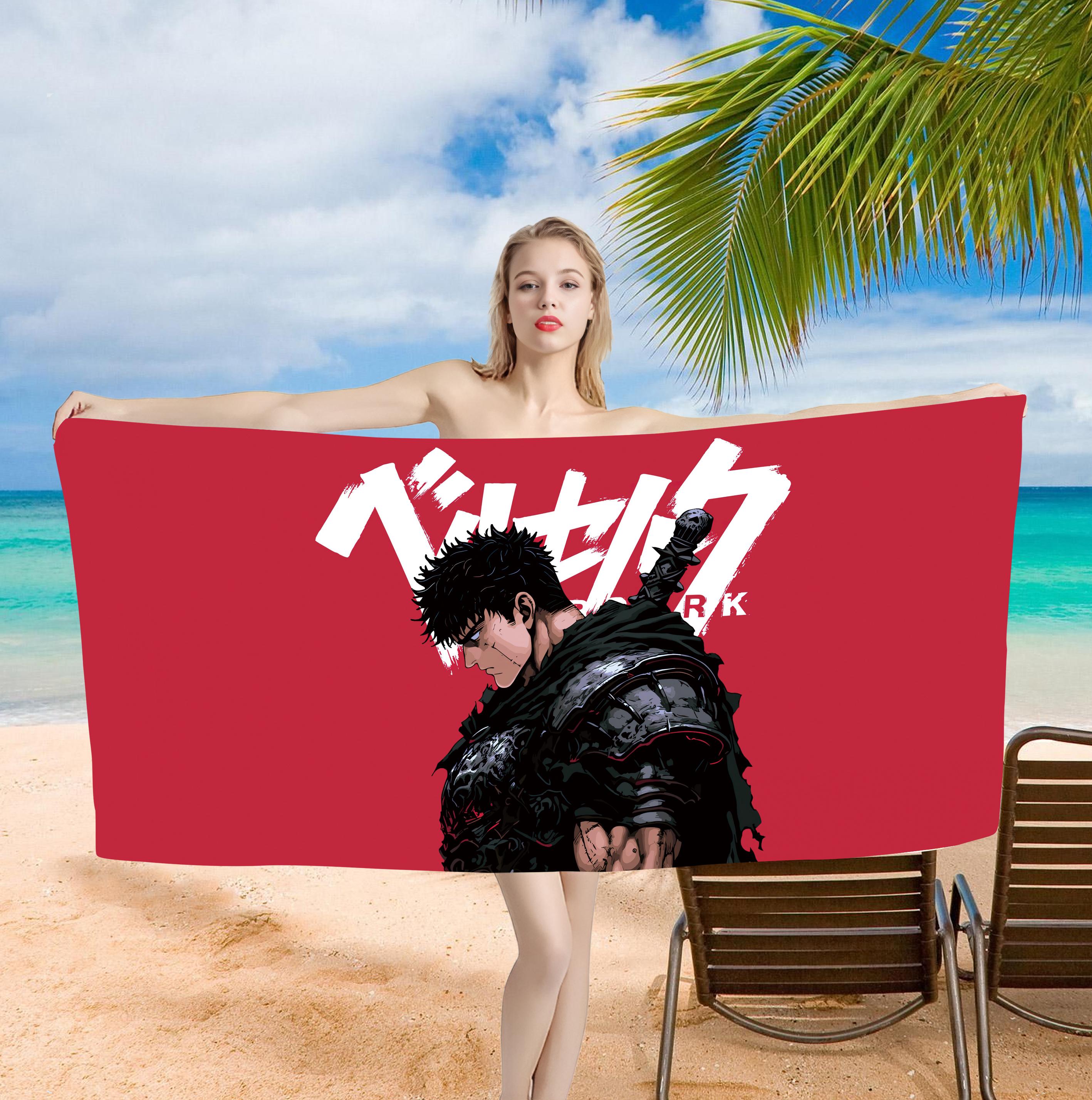 Anime cartoon Berserks Printed Beach Towel One Piece Anime Bath Towel 75x150cm Bathroom Shower Washcloth Home Decor W40*H60(CM)
Anime cartoon Berserks Printed Beach Towel One Piece Anime Bath Towel 75x150cm Bathroom Shower Washcloth Home Decor W40*H60(CM)