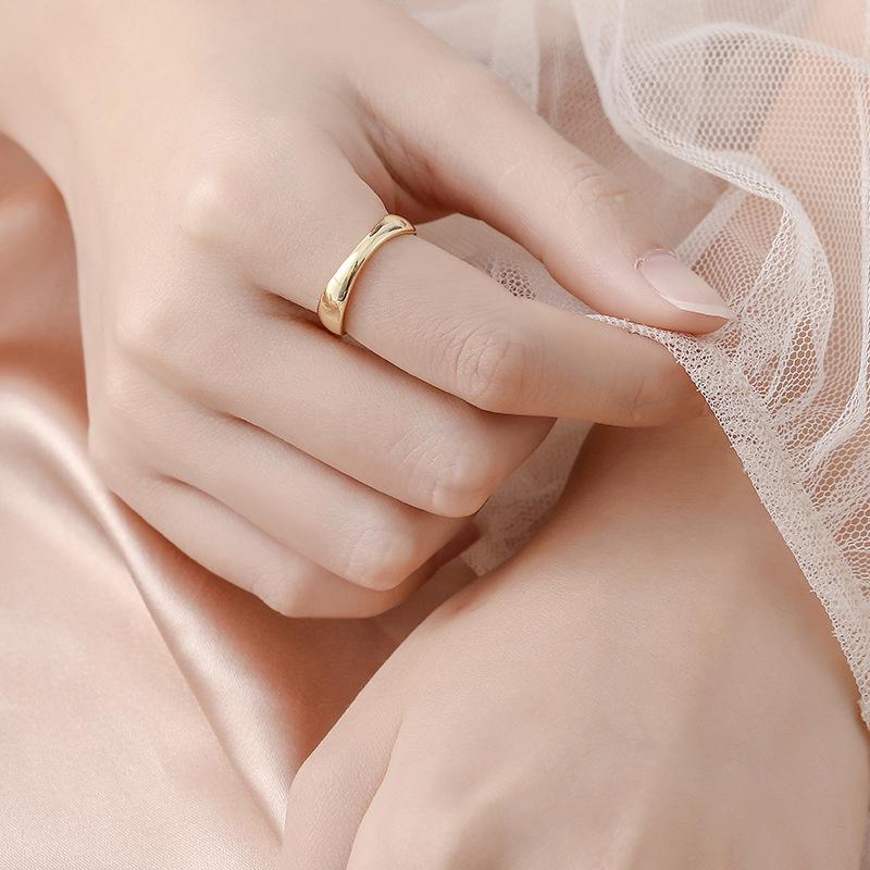 Baoyilong S925 Sterling Silver Polished Mori-Style Ring for Women - Simple, Exquisite, and Fresh Design Adjustable Open
Baoyilong S925 Sterling Silver Polished Mori-Style Ring for Women - Simple, Exquisite, and Fresh Design Adjustable Open