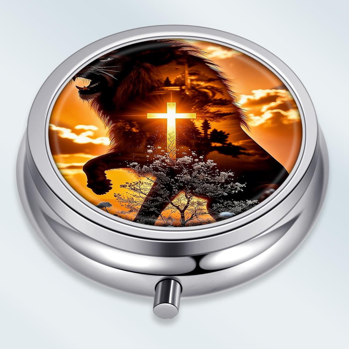 Portable Pill Box with 3 Compartments, Mini Metal Medicine Organizer Case, Cute Printed Pill Container for Vitamins, Pills, Jewelry, Travel, Daily Use разноцветный
Portable Pill Box with 3 Compartments, Mini Metal Medicine Organizer Case, Cute Printed Pill Container for Vitamins, Pills, Jewelry, Travel, Daily Use разноцветный