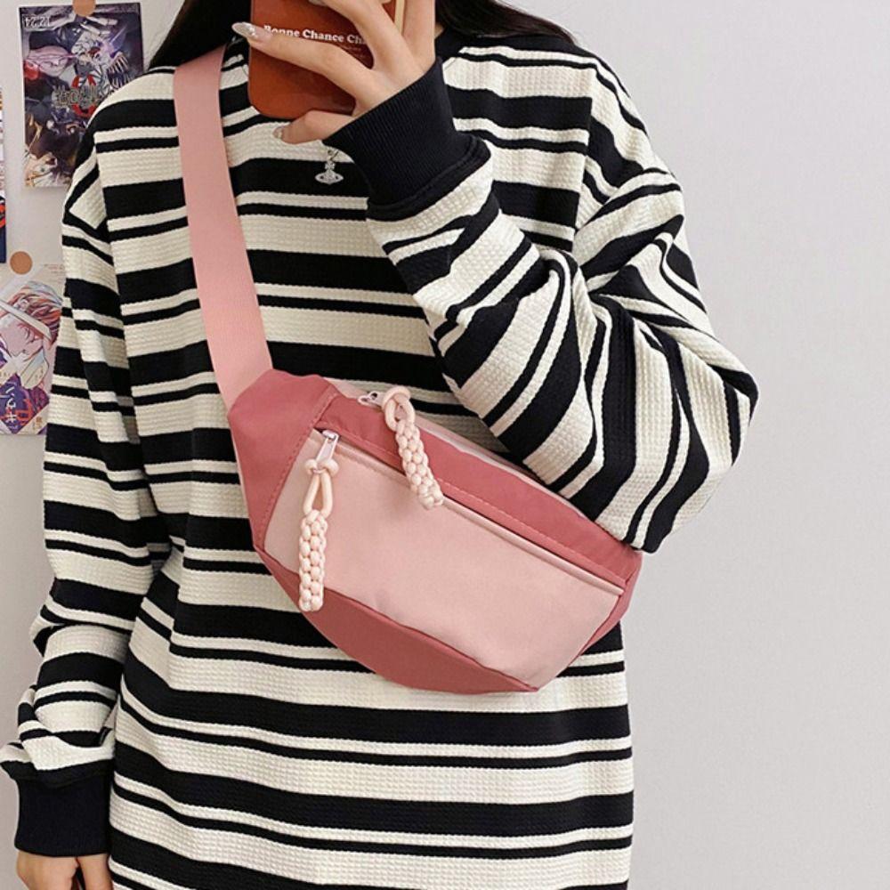 Banana Bag Contrast Color Chest Bag Half Moon Bag Running Waist Bag Crossbody Waist Pack Shopping сірий
Banana Bag Contrast Color Chest Bag Half Moon Bag Running Waist Bag Crossbody Waist Pack Shopping сірий