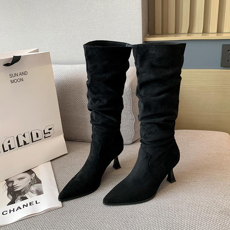 thick leg big tube circumference long boots high heel pointed pile boots Maillard knight boots fat mm large size women s shoes 35
thick leg big tube circumference long boots high heel pointed pile boots Maillard knight boots fat mm large size women s shoes 35