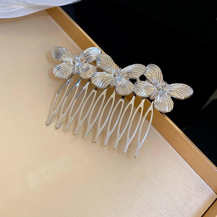 Fashion Metal Butterfly Hair Combs For Women Gold Color Insect Bride Headdress Hair Jewelry Accessories Hairpins Headwear Gifts
Fashion Metal Butterfly Hair Combs For Women Gold Color Insect Bride Headdress Hair Jewelry Accessories Hairpins Headwear Gifts