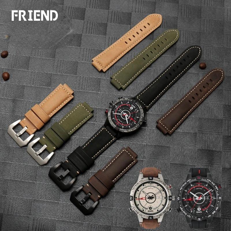Classic For Timex Tide Ремінець для годинника зі шкіри корови Crazy Horse Шкіряний ремінь Timex Tide T2n720 739 Матовий годинник 24x16mm
Classic For Timex Tide Ремінець для годинника зі шкіри корови Crazy Horse Шкіряний ремінь Timex Tide T2n720 739 Матовий годинник 24x16mm