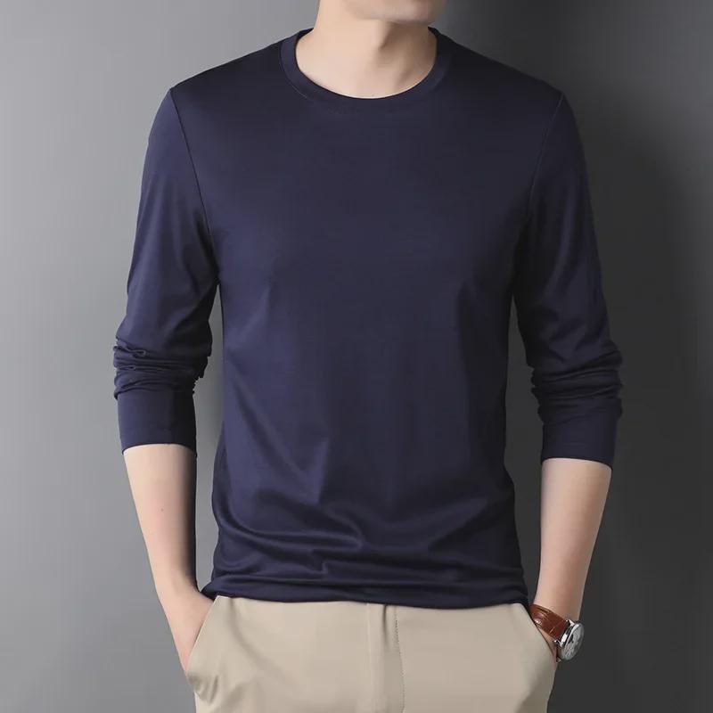 Чоловіча повсякденна бавовняна футболка з довгими рукавами та круглим вирізом 2024 року XL темно-синього кольору
Чоловіча повсякденна бавовняна футболка з довгими рукавами та круглим вирізом 2024 року XL темно-синього кольору
