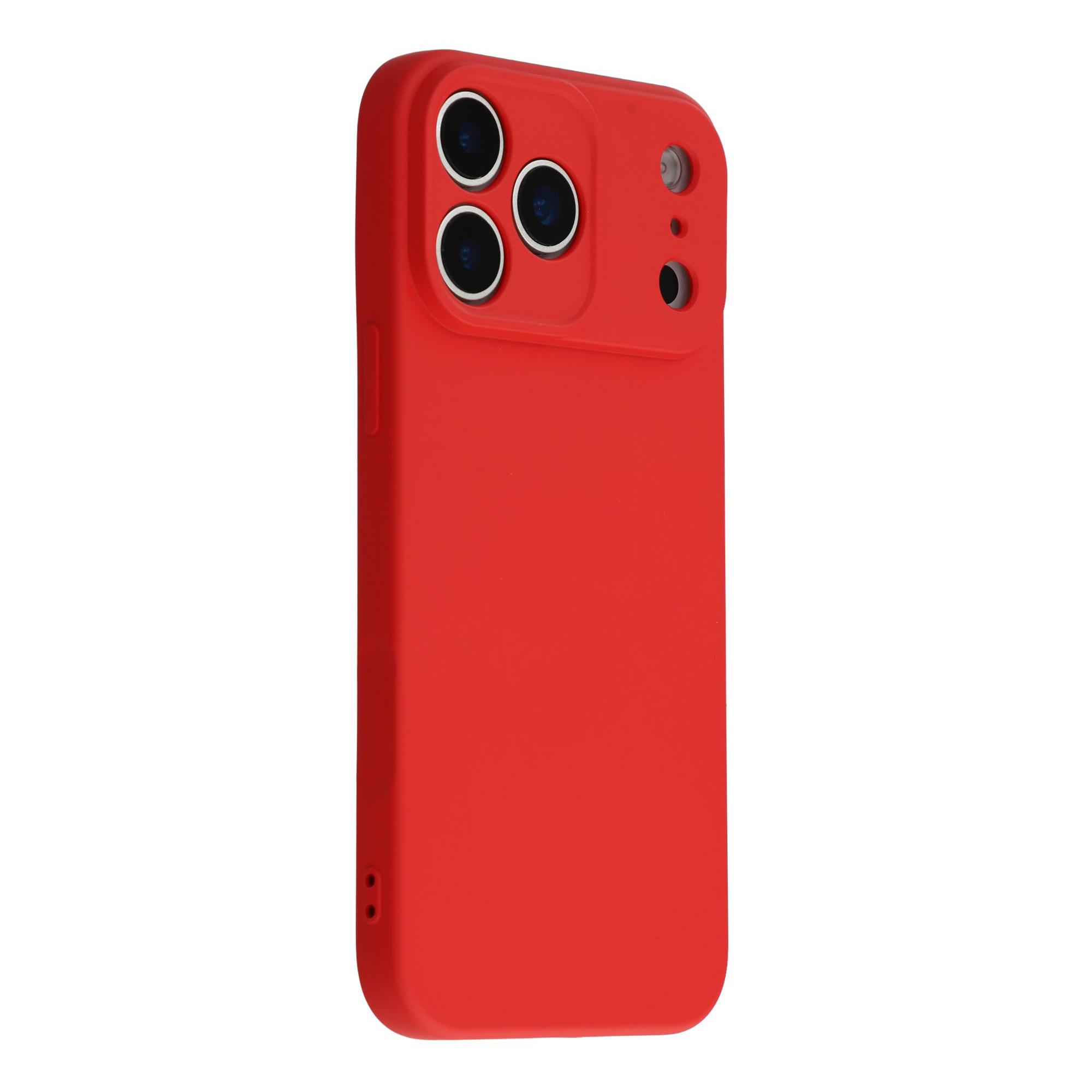 For iPhone 17 Pro Case TPU Back Soft Anti-Scratch Fiber Lining Phone Cover Red
For iPhone 17 Pro Case TPU Back Soft Anti-Scratch Fiber Lining Phone Cover Red