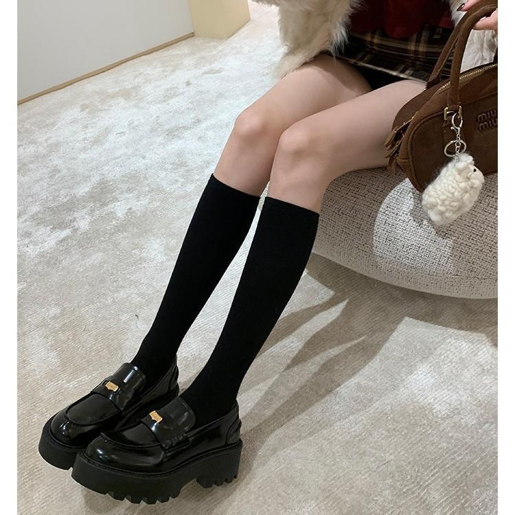 Sheepskin version~ extravagant small gold coins round head small leather shoes thick heel thick sole single shoes one pedal genuine leather lo 34
Sheepskin version~ extravagant small gold coins round head small leather shoes thick heel thick sole single shoes one pedal genuine leather lo 34