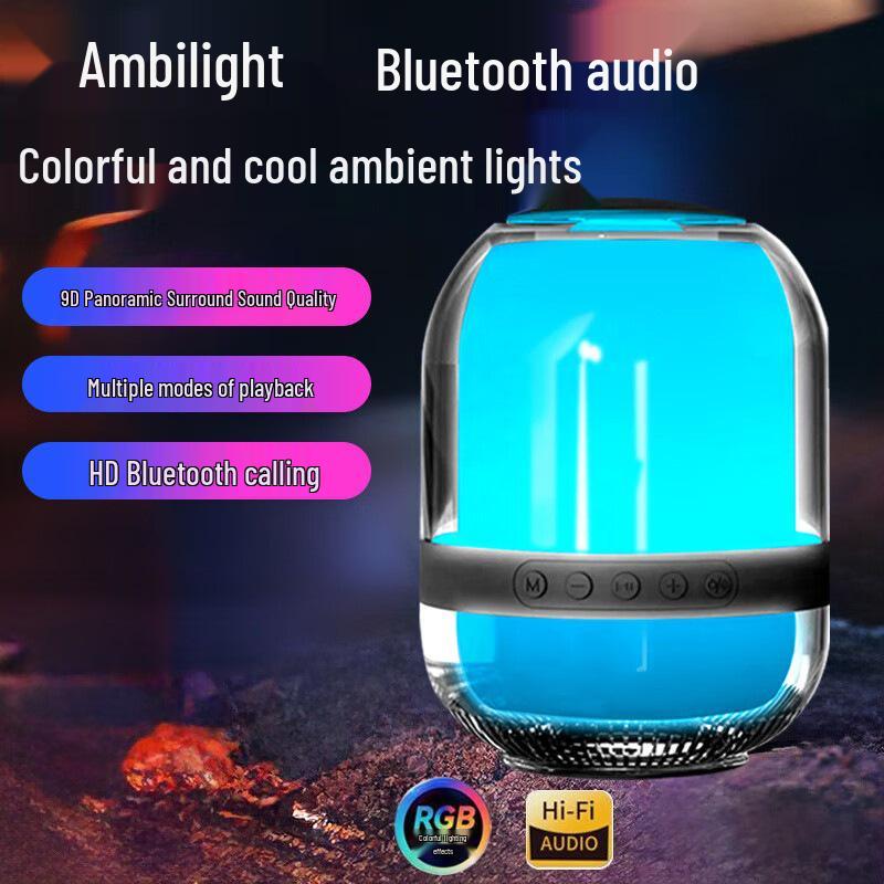 Portable High-Quality Stereo Bluetooth Speaker M9 with Subwoofer
Portable High-Quality Stereo Bluetooth Speaker M9 with Subwoofer