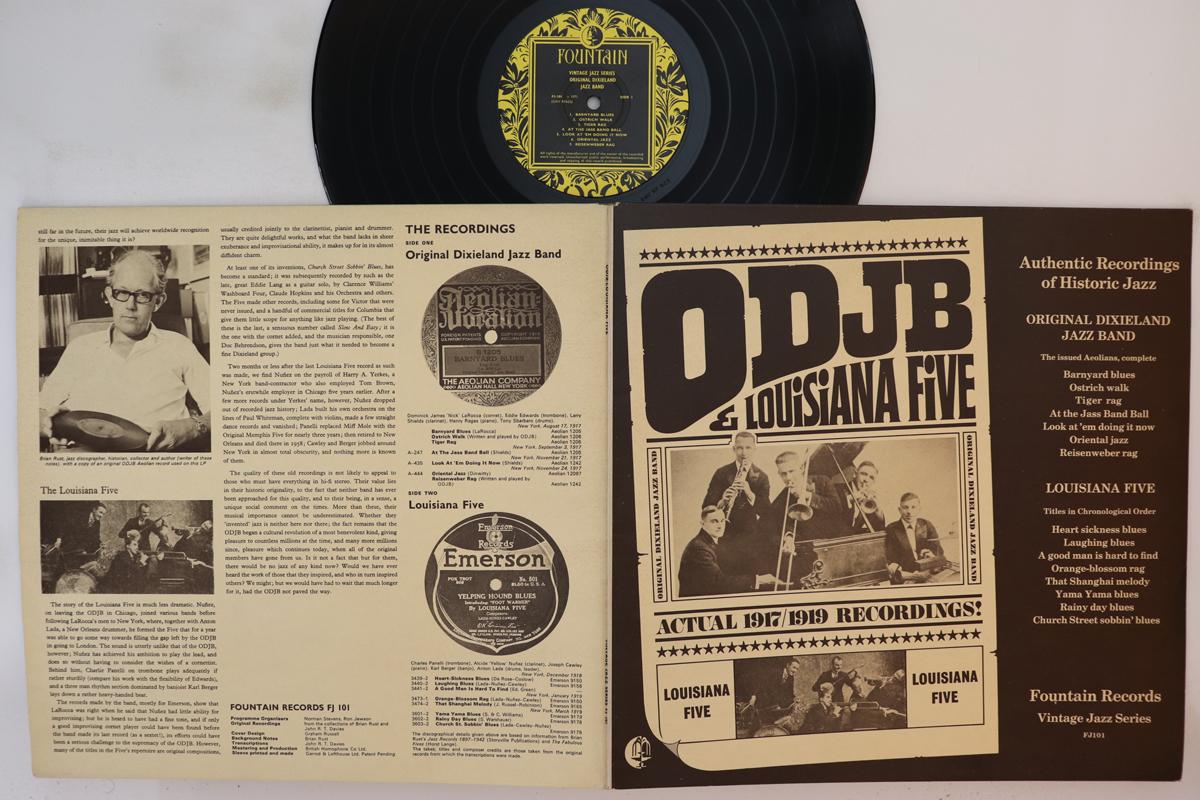 LP Record ORIGINAL DIXIELAND JAZZ BAND LOUIS Original Dixieland Jazz Band Loui FJ101 FOUNTAIN 1971 UK Jazz Used
LP Record ORIGINAL DIXIELAND JAZZ BAND LOUIS Original Dixieland Jazz Band Loui FJ101 FOUNTAIN 1971 UK Jazz Used