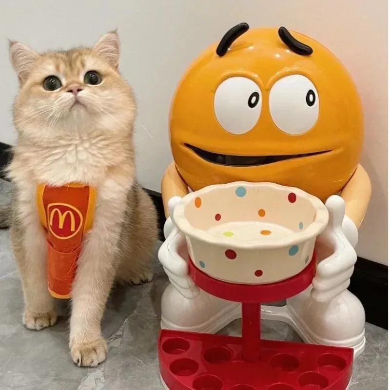 Cat Bowl Feeding and Water Decorative Kibble Dispenser Feeder for Cats Bowls Multipurpose Ornaments Cats Accessories Pets жёлтый
Cat Bowl Feeding and Water Decorative Kibble Dispenser Feeder for Cats Bowls Multipurpose Ornaments Cats Accessories Pets жёлтый