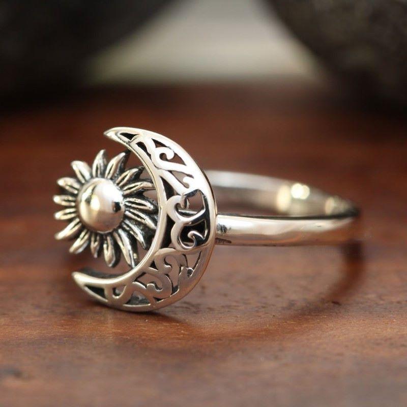 Vintage Simple Moon Sun Ring for Women Creative Delicate Antique Copper Color Party Holiday Zircon Accessories 6
Vintage Simple Moon Sun Ring for Women Creative Delicate Antique Copper Color Party Holiday Zircon Accessories 6