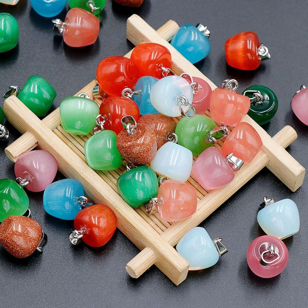 2 шт. Хроматическое светящееся ожерелье в форме фрукта, подвеска в виде фрукта, аксессуар для самостоятельного изготовления, подвеска из камня кошачий глаз, унисекс
2 шт. Хроматическое светящееся ожерелье в форме фрукта, подвеска в виде фрукта, аксессуар для самостоятельного изготовления, подвеска из камня кошачий глаз, унисекс