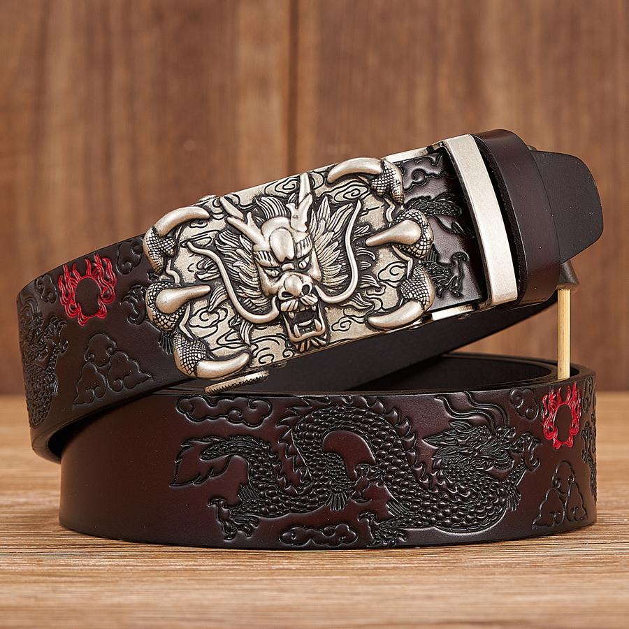 Men Belt Genuine Leather New High Quality Cowhide Handmade Men Waistbands Chinese Dragon Pressed Straps Male Designer Belts 130cm
Men Belt Genuine Leather New High Quality Cowhide Handmade Men Waistbands Chinese Dragon Pressed Straps Male Designer Belts 130cm
