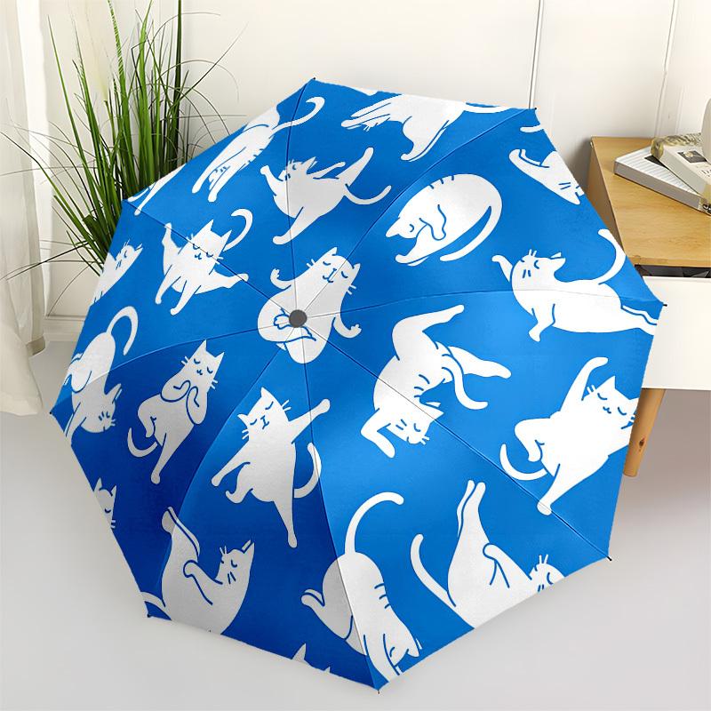 1pc Cat Yoga Pattern Umbrella with Plastic Handle,Vibrant Cartoon Pattern,Multi-functional UmbrellaPT274
1pc Cat Yoga Pattern Umbrella with Plastic Handle,Vibrant Cartoon Pattern,Multi-functional UmbrellaPT274