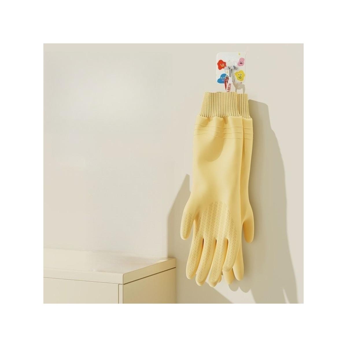 Thick threaded rubber household gloves, suitable for kitchen, laundry, and home cleaning
Thick threaded rubber household gloves, suitable for kitchen, laundry, and home cleaning