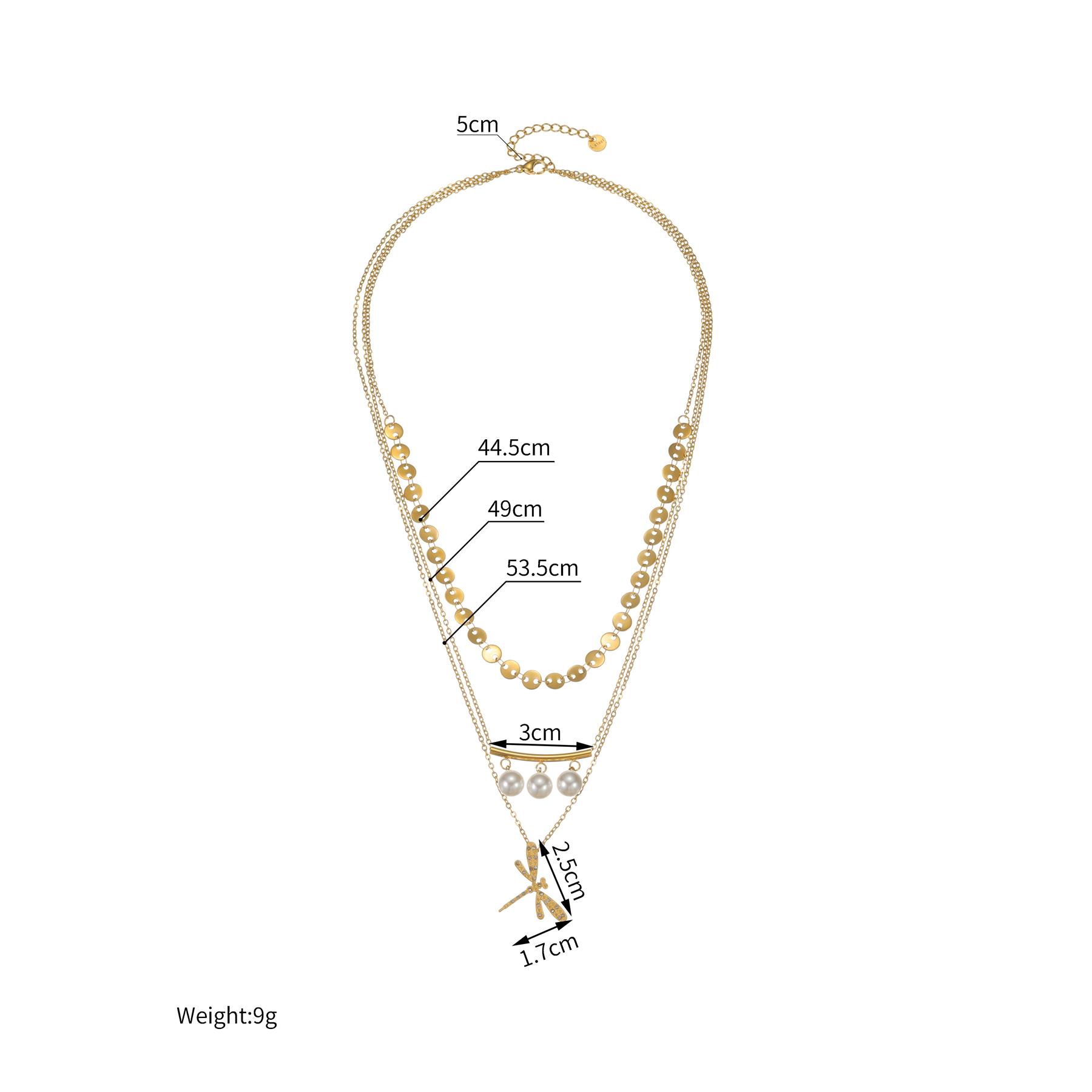 Atoztide Fashion Three-Layer Star Moon Butterfly Pendant Necklace for Women Stainless Steel Multiple Style Necklace Jewelry Gift
Atoztide Fashion Three-Layer Star Moon Butterfly Pendant Necklace for Women Stainless Steel Multiple Style Necklace Jewelry Gift