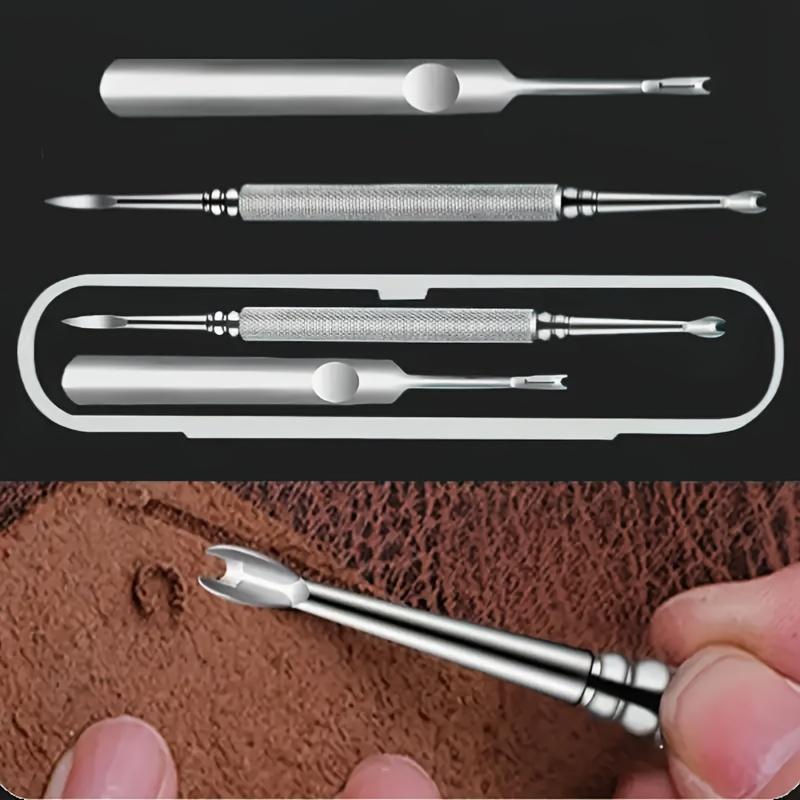 2pcs leather hand tool set - advanced simulated leather sewing,U-shaped groove cutter,edge beveling machine and forming tools
2pcs leather hand tool set - advanced simulated leather sewing,U-shaped groove cutter,edge beveling machine and forming tools