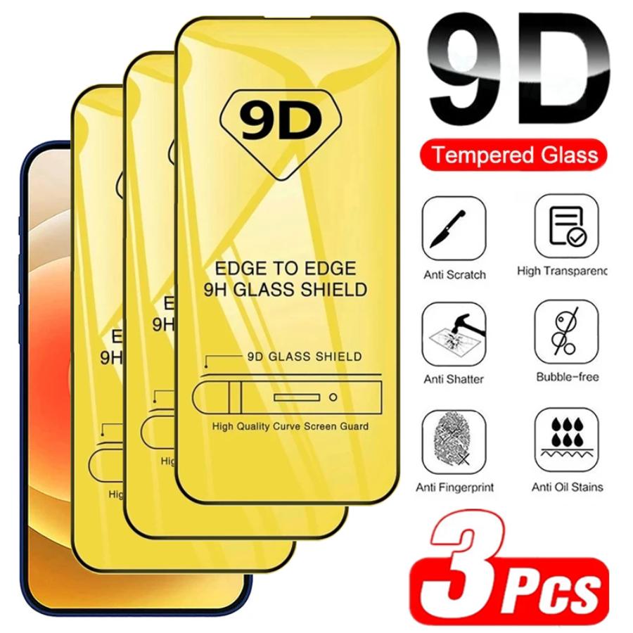 3PCS 9D Закаленное стекло для IPhone 11 Pro Max 12 13 Mini 15 14 Plus Защитная пленка для экрана IPhone XS MAX X XR 7plus 8 Glass
3PCS 9D Закаленное стекло для IPhone 11 Pro Max 12 13 Mini 15 14 Plus Защитная пленка для экрана IPhone XS MAX X XR 7plus 8 Glass