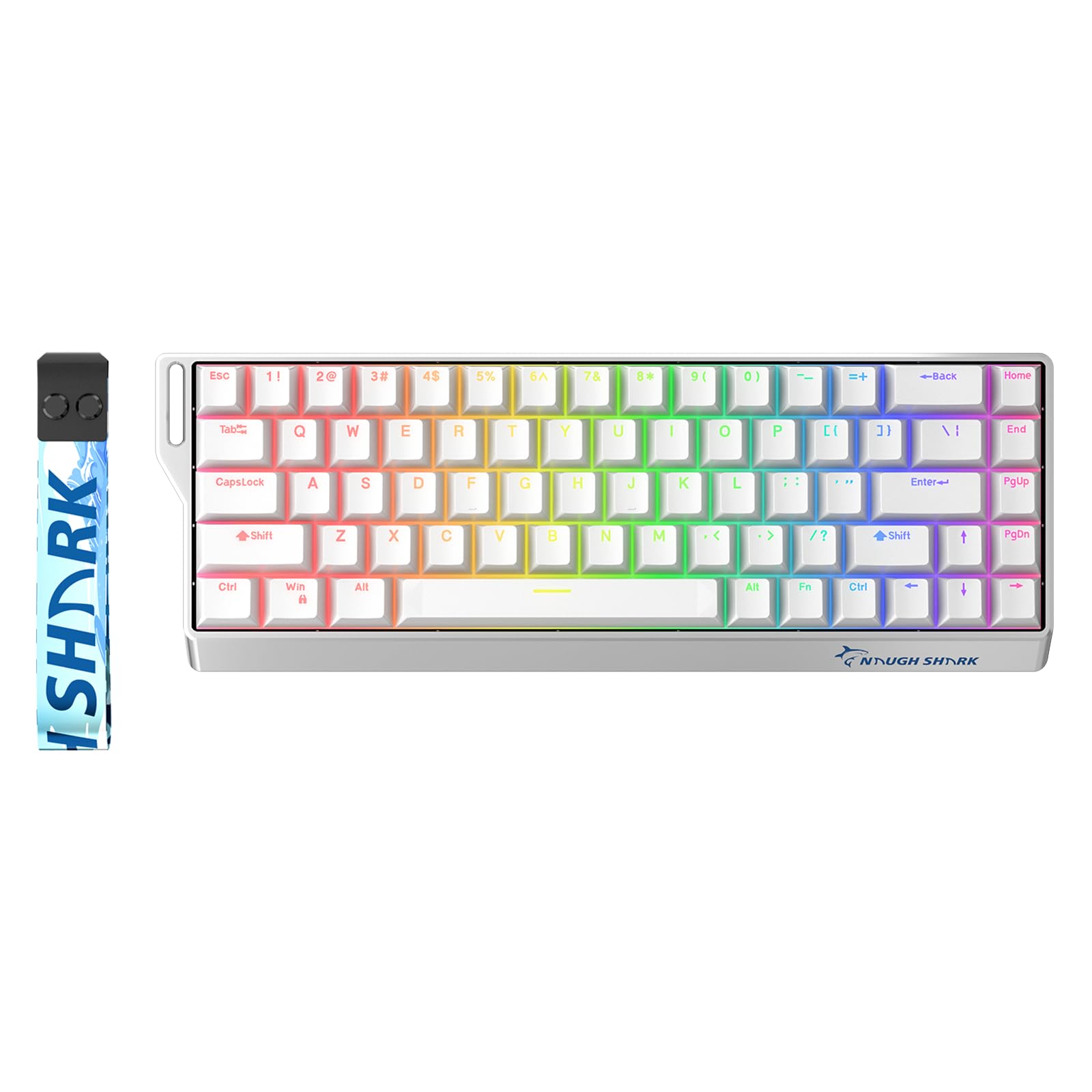 GAMAKAY x NaughShark NS68 Wireless Keyboard - Rapid Trigger (0.01mm) 8000Hz Outemu Peach Crystal Magnetic Hot Swap 2.4GHzBluetoothUSB-C 65% Compact
GAMAKAY x NaughShark NS68 Wireless Keyboard - Rapid Trigger (0.01mm) 8000Hz Outemu Peach Crystal Magnetic Hot Swap 2.4GHzBluetoothUSB-C 65% Compact