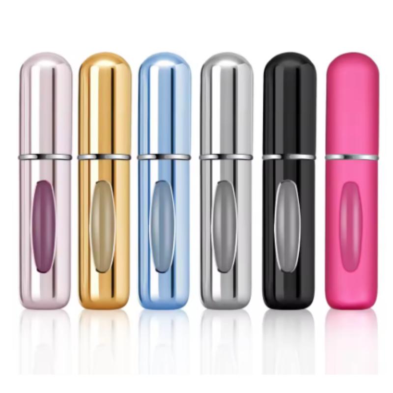 5ml Bottom Refillable Perfume Atomizer,Portable Leak-Proof Travel Spray Bottle with Plastic Liner,Easy Press-Fill Mini Perfume Dispenser for Cosmetics 6pcs
5ml Bottom Refillable Perfume Atomizer,Portable Leak-Proof Travel Spray Bottle with Plastic Liner,Easy Press-Fill Mini Perfume Dispenser for Cosmetics 6pcs