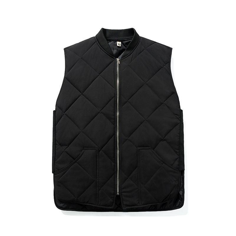 Осінь та Зима Новий чоловічий картатий жилет Бавовняний чоловічий повсякденний жилет на кнопках з коміром-стійкою 3XL чорний
Осінь та Зима Новий чоловічий картатий жилет Бавовняний чоловічий повсякденний жилет на кнопках з коміром-стійкою 3XL чорний