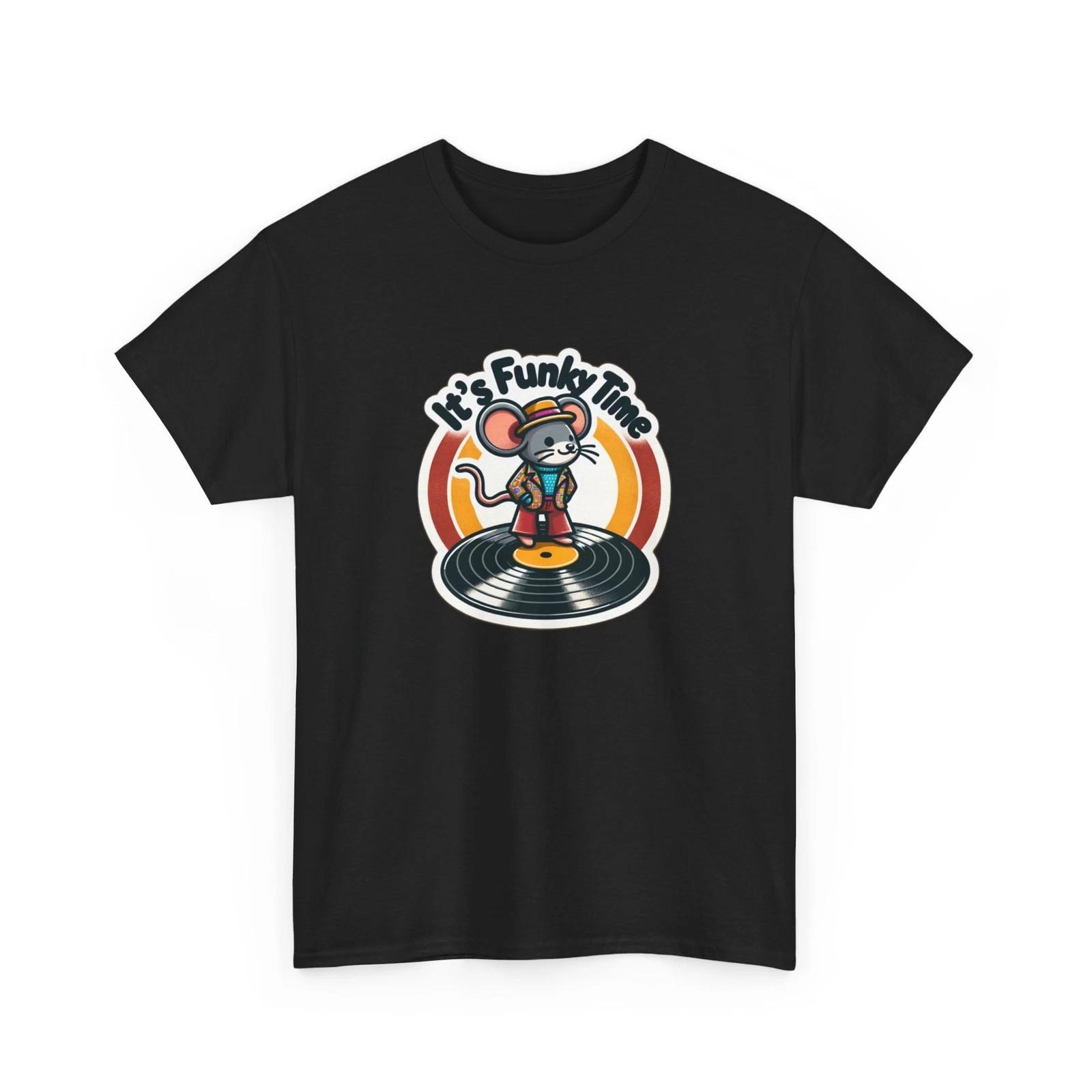 Unisex Adult T Shirt Mouse Funky Time Record Vinyl Music Lover 70s Inspired Tee XL
Unisex Adult T Shirt Mouse Funky Time Record Vinyl Music Lover 70s Inspired Tee XL