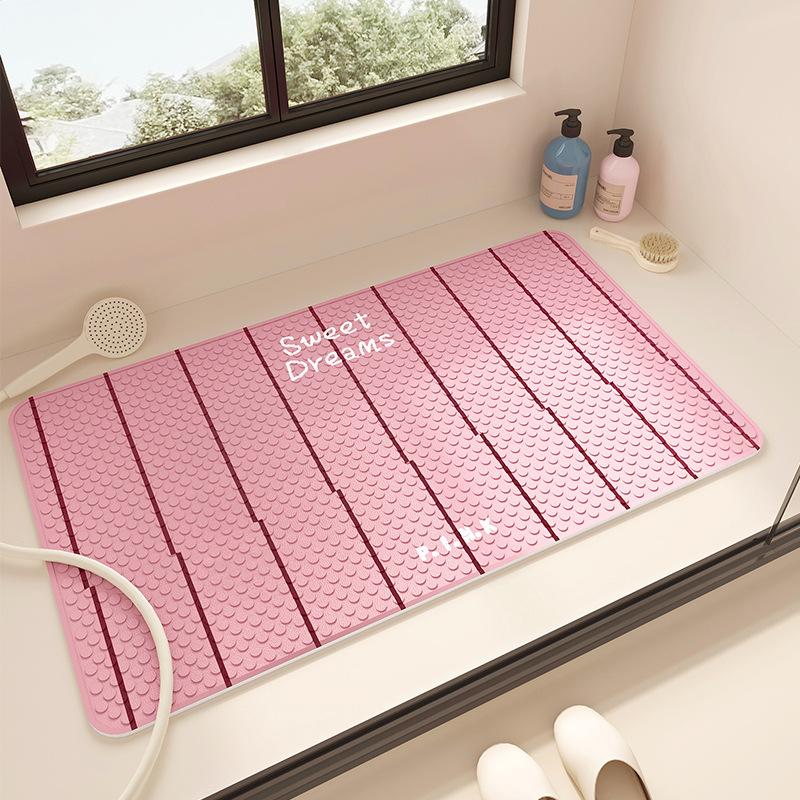 Bathroom Anti-slip Mat Shower Mat Children s Bathing Room Foot Mat Anti-fall Mat Toilet Waterproof Bathroom Floor Mat 40*70cm
Bathroom Anti-slip Mat Shower Mat Children s Bathing Room Foot Mat Anti-fall Mat Toilet Waterproof Bathroom Floor Mat 40*70cm