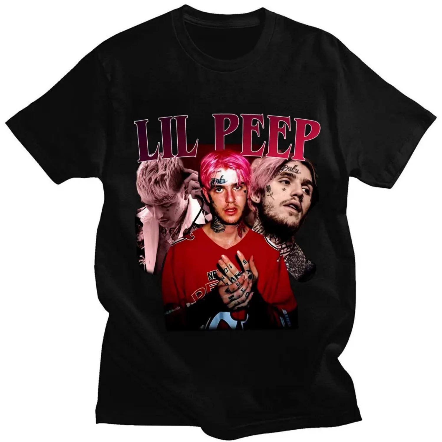 Rapper Lil Peep Graphic T-shirt Vintage Hip Hop T Shirt Men Casual Clothes Cotton Short Sleeve Gothic T-Shirts Streetwear S чёрный
Rapper Lil Peep Graphic T-shirt Vintage Hip Hop T Shirt Men Casual Clothes Cotton Short Sleeve Gothic T-Shirts Streetwear S чёрный