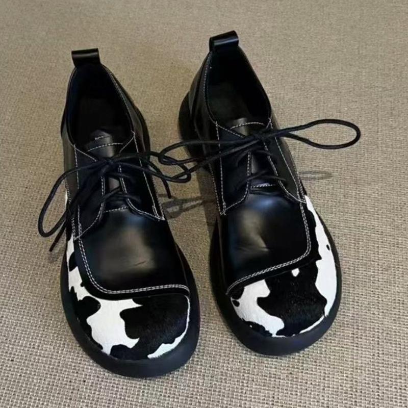 Модная обувь в британском стиле с леопардовым принтом на толстой подошве, женская модная обувь, прошитая, на шнуровке, лоферы, haussures femme, удобная 40 чёрный
Модная обувь в британском стиле с леопардовым принтом на толстой подошве, женская модная обувь, прошитая, на шнуровке, лоферы, haussures femme, удобная 40 чёрный