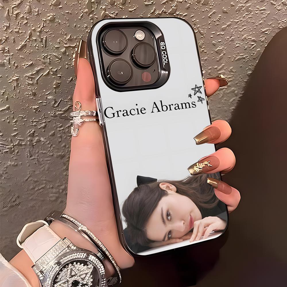 Singer G-Gracie Abrams Phone Case For IPhone17 Air 16 15 14 Plus 13 12 11 Pro XS Max Silver Black Bumper Case iPhone 11ProMax
Singer G-Gracie Abrams Phone Case For IPhone17 Air 16 15 14 Plus 13 12 11 Pro XS Max Silver Black Bumper Case iPhone 11ProMax