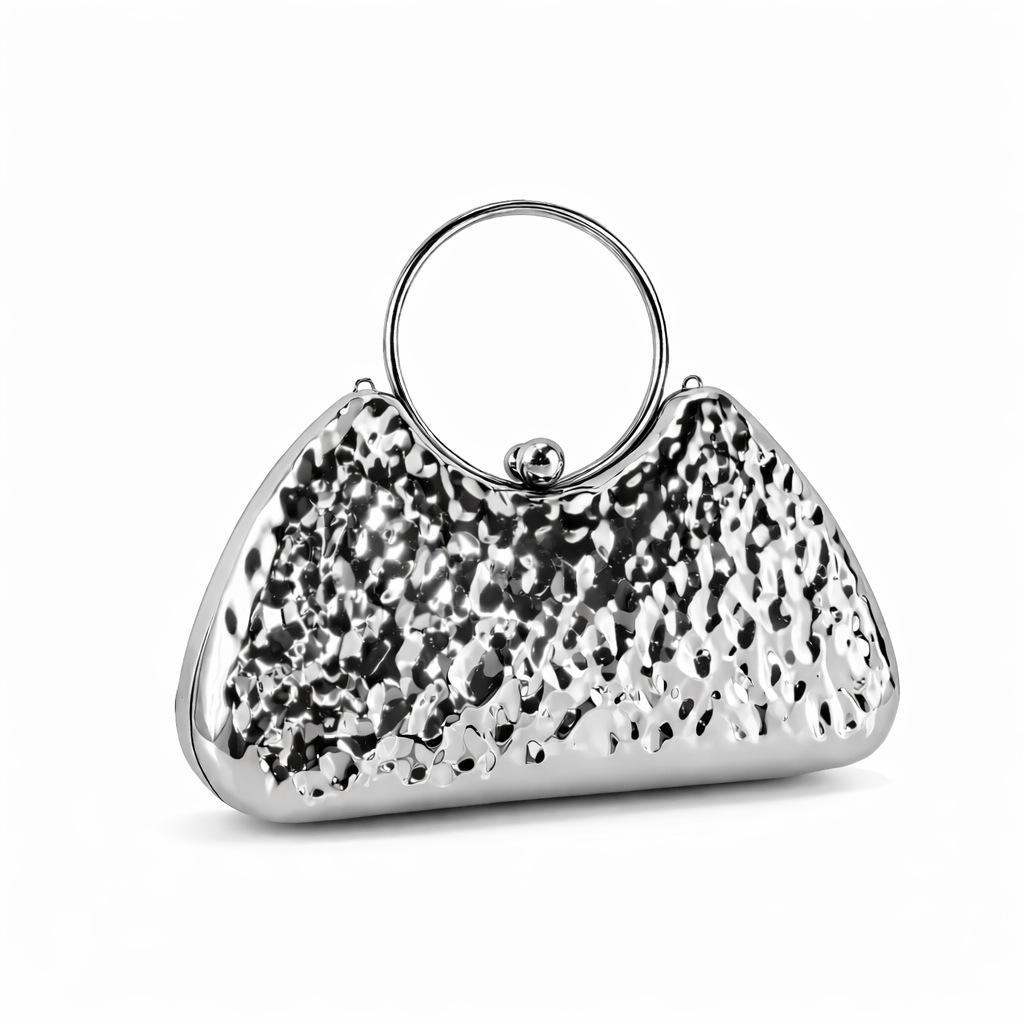 New iron box modeling bag shoulder crossbody fashion personality celebrity dinner
New iron box modeling bag shoulder crossbody fashion personality celebrity dinner