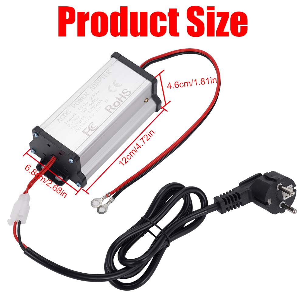 Parking Heater Adapter Power Cord EU/US/UK 12V -25A AC110V-245V TO DC12V Watt Diesel Air Heater Adapter Heater Replacement Parts
Parking Heater Adapter Power Cord EU/US/UK 12V -25A AC110V-245V TO DC12V Watt Diesel Air Heater Adapter Heater Replacement Parts