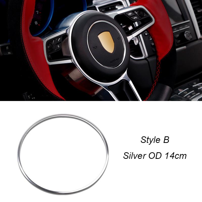 For Porsche Cayenne Panamera Macan 911 Aluminum Alloy Car Steering Wheel Ring Decoration Trim Ring
For Porsche Cayenne Panamera Macan 911 Aluminum Alloy Car Steering Wheel Ring Decoration Trim Ring