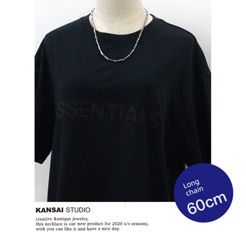 Кансайский базовый стиль Титановая сталь Хип-хоп Крутая цепочка из семян дыни 60cm circumference
Кансайский базовый стиль Титановая сталь Хип-хоп Крутая цепочка из семян дыни 60cm circumference