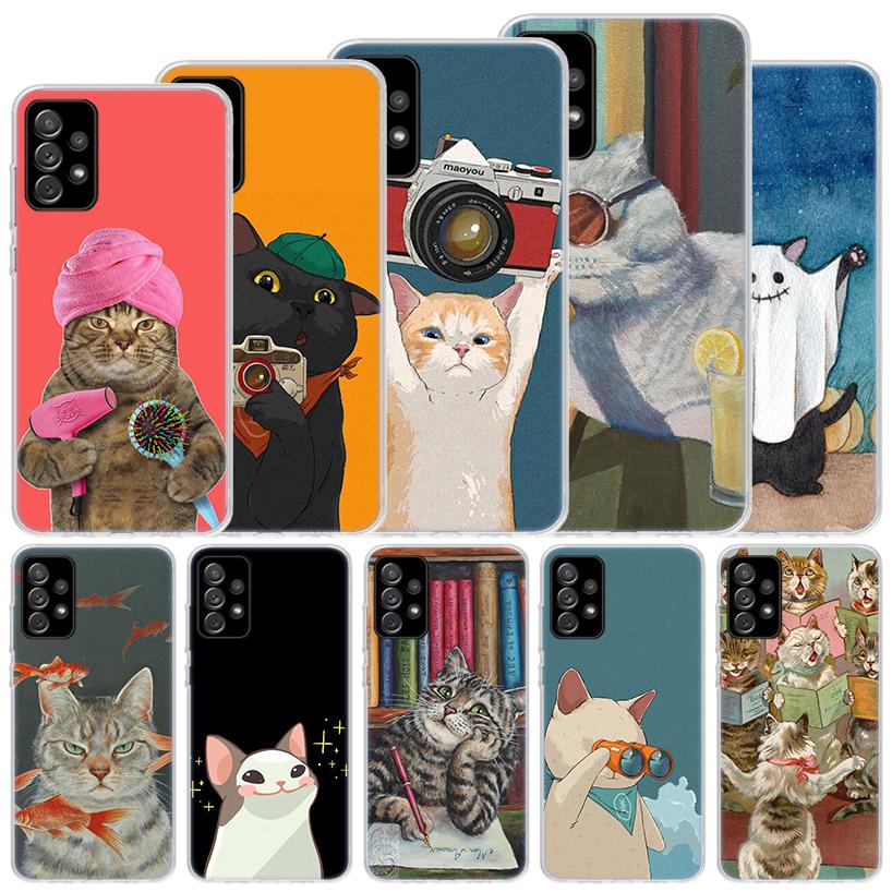 Мягкий чехол с милым рисунком Lucky Cats для Samsung Galaxy A51 A71 A50 A70 A21S, чехол для телефона A30 A20E A10 A31 A41 A6 A7 A8 A9, чехол Coq
Мягкий чехол с милым рисунком Lucky Cats для Samsung Galaxy A51 A71 A50 A70 A21S, чехол для телефона A30 A20E A10 A31 A41 A6 A7 A8 A9, чехол Coq