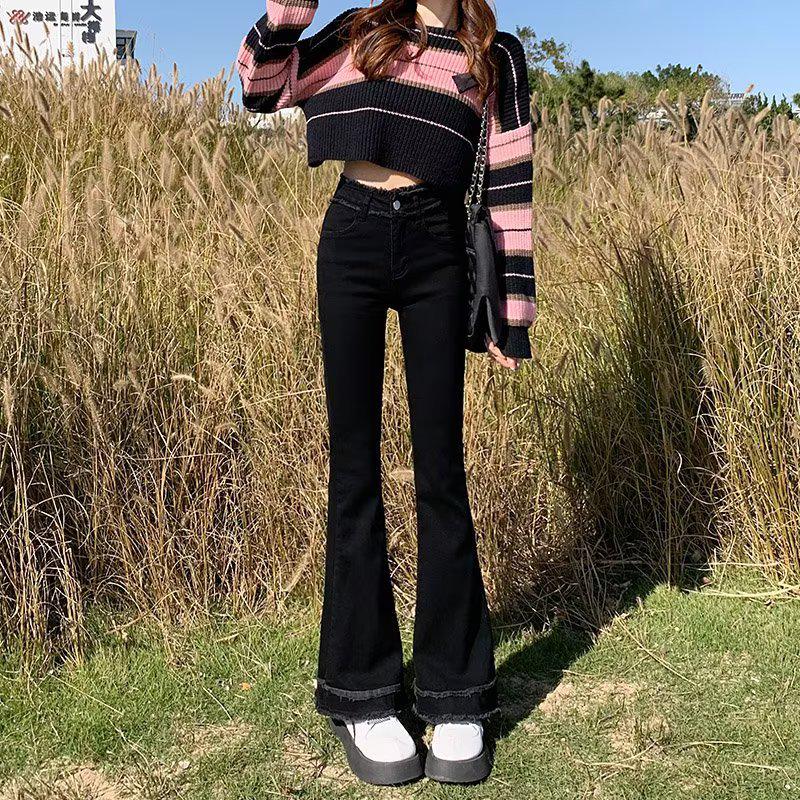 Women s High-Waisted Slimming Black Micro Flare Jeans with Raw Edge - Autumn 2024 Collection XS чёрный
Women s High-Waisted Slimming Black Micro Flare Jeans with Raw Edge - Autumn 2024 Collection XS чёрный
