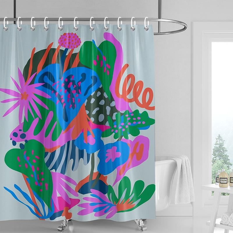 Fantasy Ocean Shower Curtain - Whales, Sun & Colorful Islands, Waterproof with Grommets, Playful Bathroom Decor 90x180cm
Fantasy Ocean Shower Curtain - Whales, Sun & Colorful Islands, Waterproof with Grommets, Playful Bathroom Decor 90x180cm