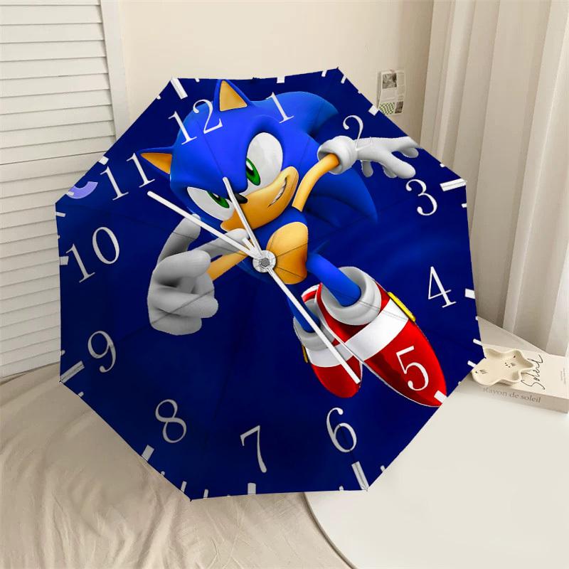 1PC Sonic Clock Umbrella-8-Rib Reinforced, Automatic Open, Lightweight & Durable, Cute Fashion Accessory for Outdoor-K1307
1PC Sonic Clock Umbrella-8-Rib Reinforced, Automatic Open, Lightweight & Durable, Cute Fashion Accessory for Outdoor-K1307