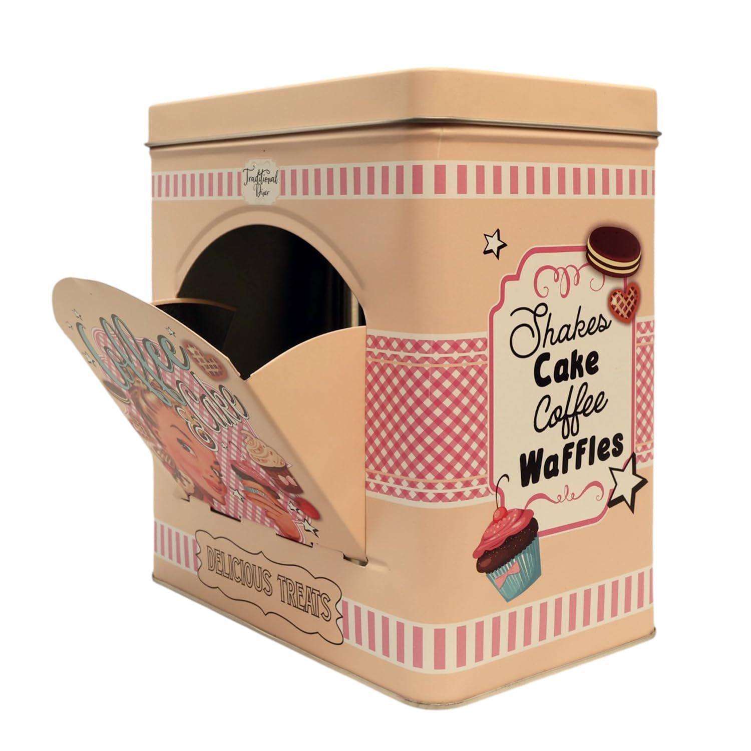 HOME DÉCOR Metal Storage Containers Tin Box Square Colour Designer Fancy Design Utility Box for Home Kitchen Casual Festive Gift
HOME DÉCOR Metal Storage Containers Tin Box Square Colour Designer Fancy Design Utility Box for Home Kitchen Casual Festive Gift