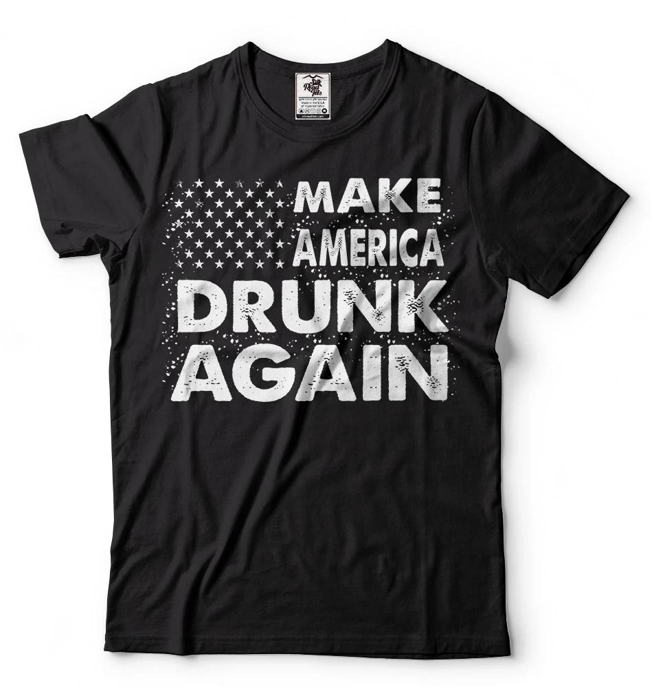 Make America Drunk Again Mens T-shirt 4th of July Independence Day Tee Shirt S
Make America Drunk Again Mens T-shirt 4th of July Independence Day Tee Shirt S