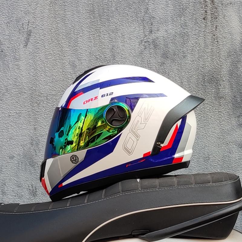 ORZ Мотоциклетный шлем Мужские и женские полные шлемы Зимние персонализированные мотоциклетные большие хвосты Пара XXL
ORZ Мотоциклетный шлем Мужские и женские полные шлемы Зимние персонализированные мотоциклетные большие хвосты Пара XXL