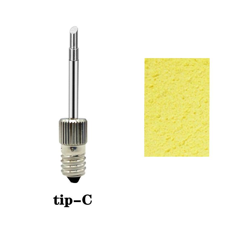 Battery-Powered Wireless Soldering Iron Tip, E10 Interface, Threaded for USB Soldering Iron
Battery-Powered Wireless Soldering Iron Tip, E10 Interface, Threaded for USB Soldering Iron