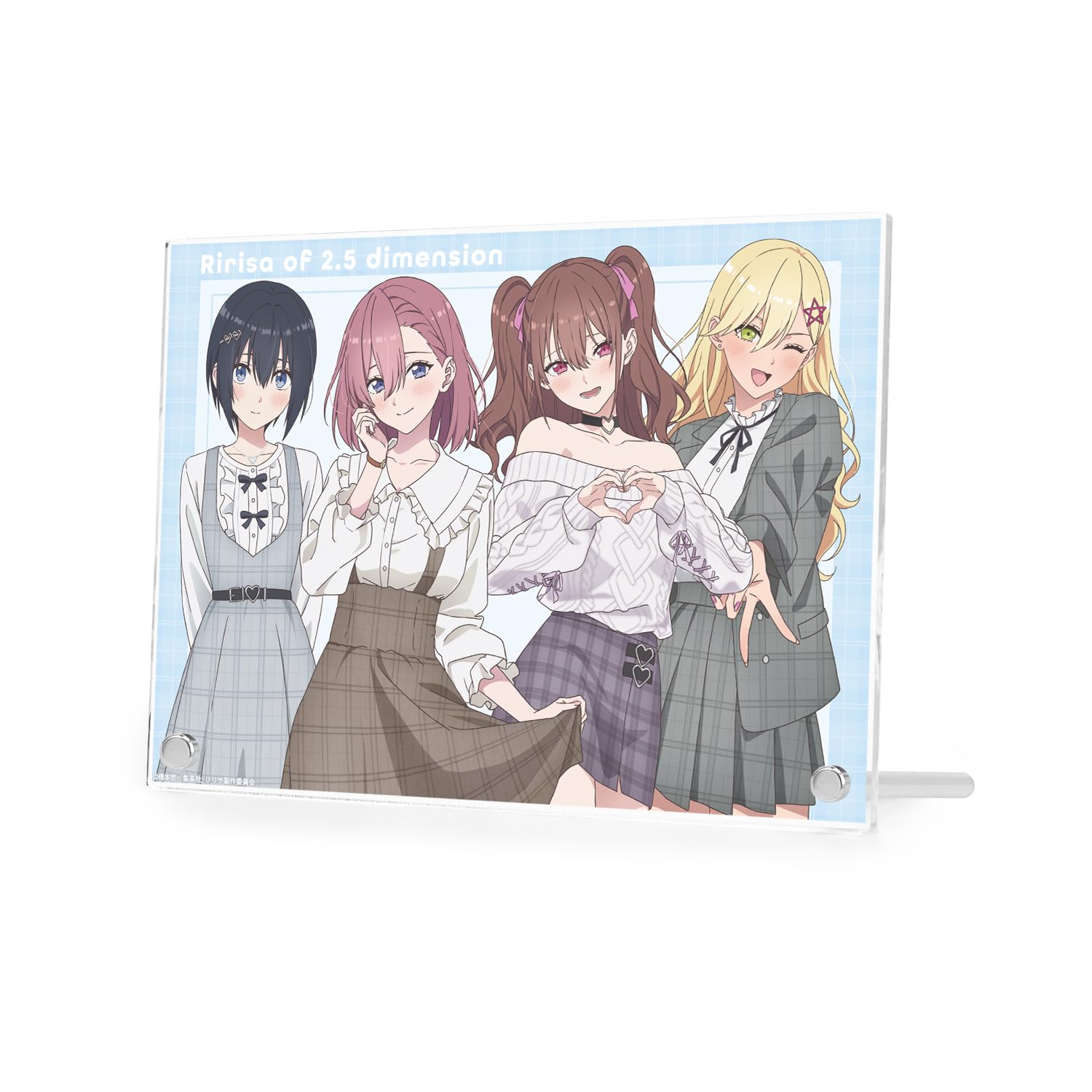 TV anime newly drawn group checkered outfit A5 acrylic panel 2.5-dimensional temptation ver.
TV anime newly drawn group checkered outfit A5 acrylic panel 2.5-dimensional temptation ver.