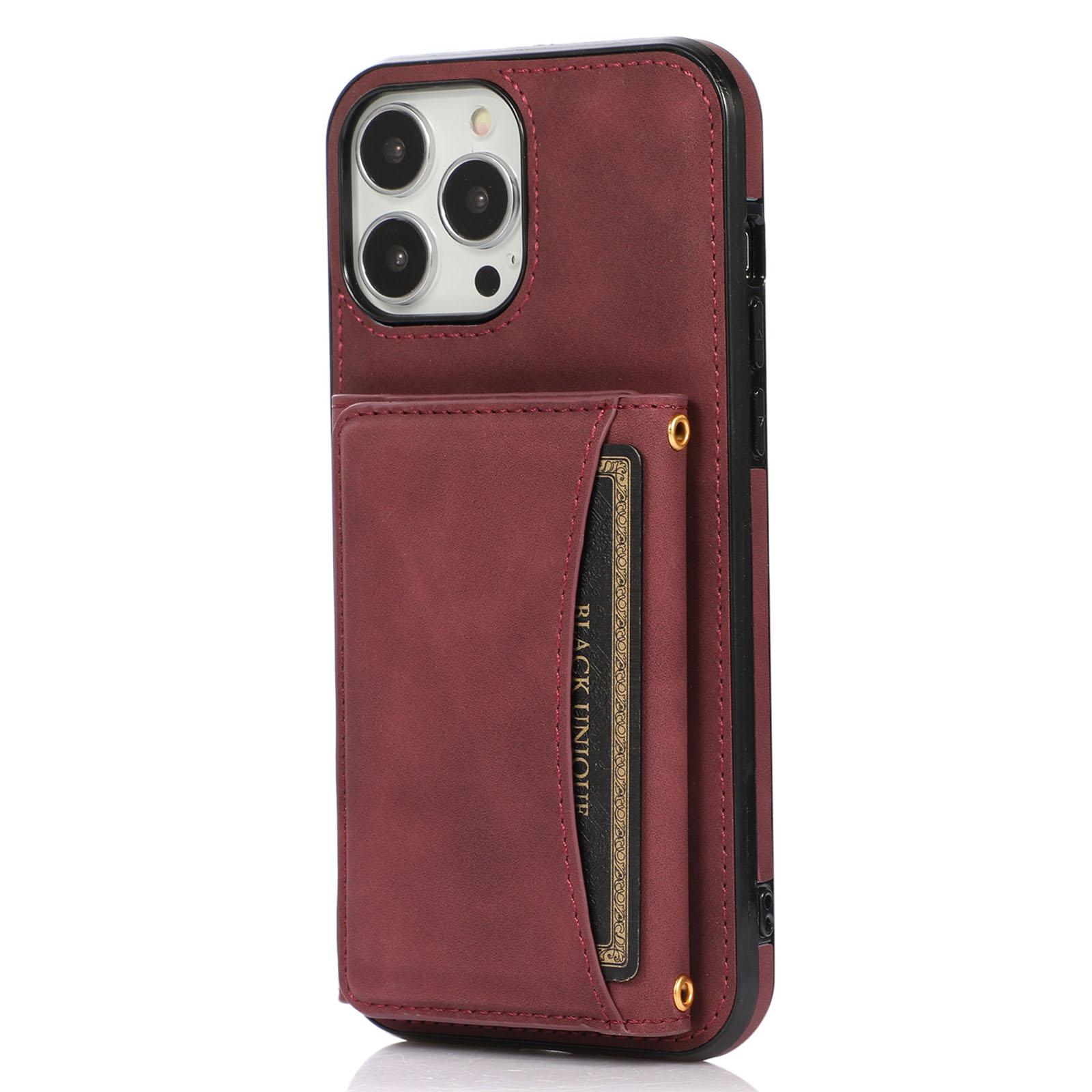 For iPhone 15 Pro Phone Case Tri-Fold Wallet Kickstand PU Leather+TPU Back Cover Brown
For iPhone 15 Pro Phone Case Tri-Fold Wallet Kickstand PU Leather+TPU Back Cover Brown