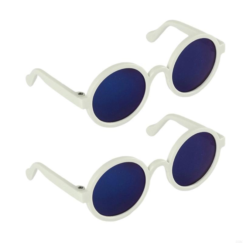 2PCS Pet Eyewear For Cats Small Breeds Fashion Sunglasses Cats Eyewear for Cosplay and Brithday Party Dressingup Props
2PCS Pet Eyewear For Cats Small Breeds Fashion Sunglasses Cats Eyewear for Cosplay and Brithday Party Dressingup Props