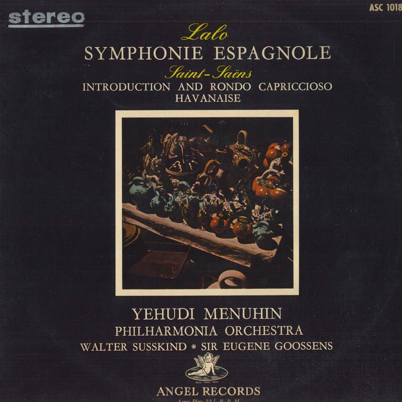 LP Record YEHUDI MENUHIN, PHILHARMONIA ORCHES - Lalo: Symphony of Spain and more ASC1018 ANGEL Japan Classical Used
LP Record YEHUDI MENUHIN, PHILHARMONIA ORCHES - Lalo: Symphony of Spain and more ASC1018 ANGEL Japan Classical Used