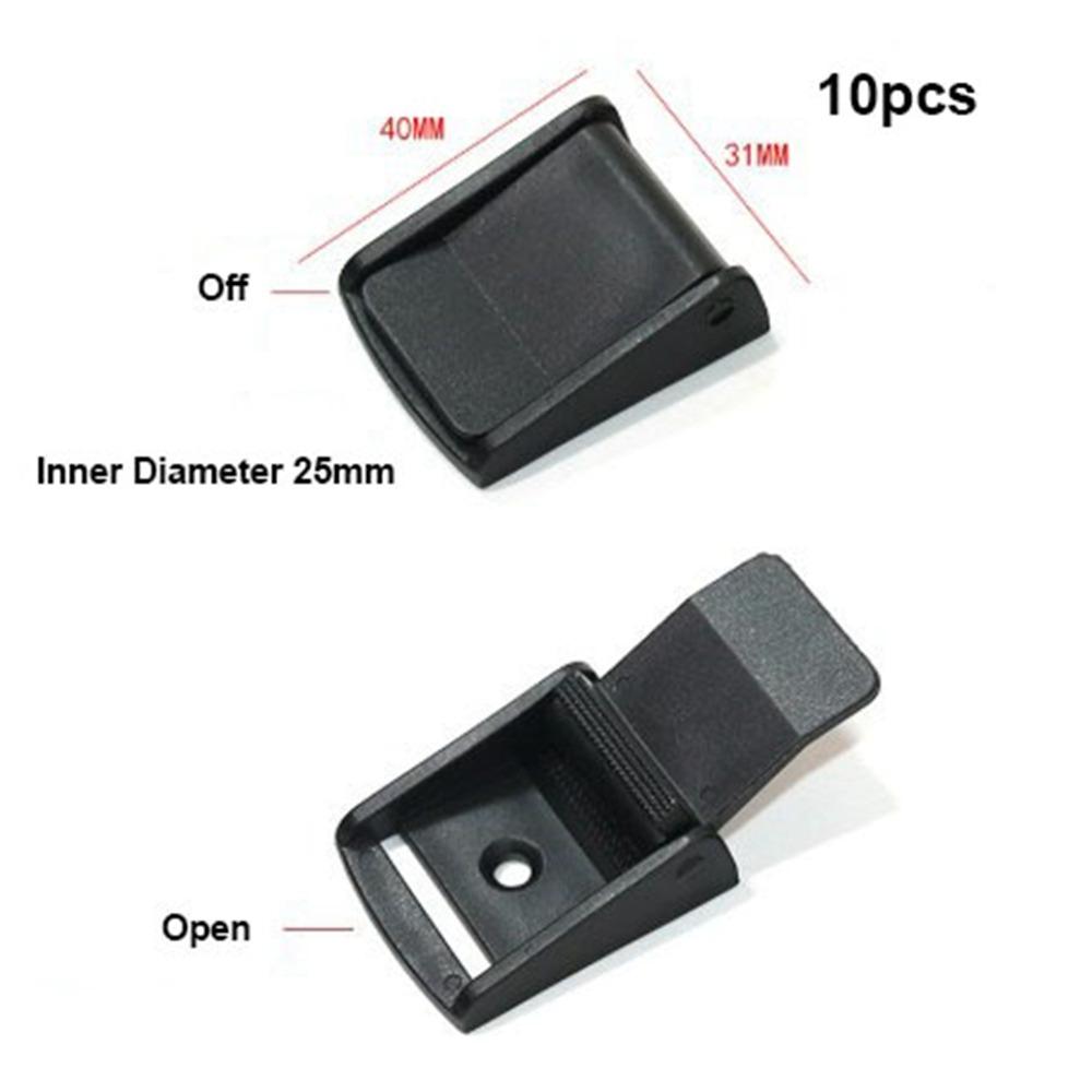 10pcs Black Binding Strap Pressure Buckle Clip Parts Plastic Adjustment Buckle 10 Styles Ribbon Belt Buckle Luggage Accessories
10pcs Black Binding Strap Pressure Buckle Clip Parts Plastic Adjustment Buckle 10 Styles Ribbon Belt Buckle Luggage Accessories