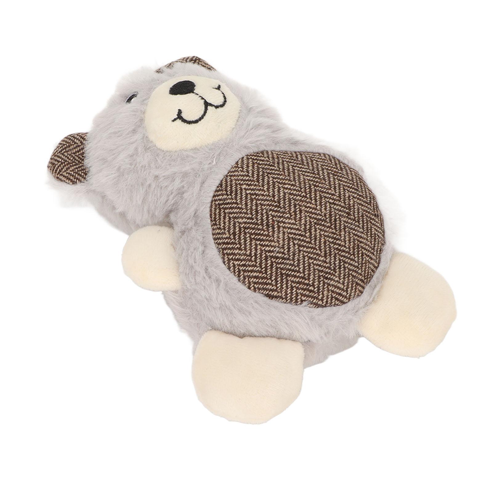 Plush Dog Toy Squeaky Soft Teeth Cleaning Interactive Cute Stuffed Pet Chewing Toy for Small Medium Dogs Grey Bear
Plush Dog Toy Squeaky Soft Teeth Cleaning Interactive Cute Stuffed Pet Chewing Toy for Small Medium Dogs Grey Bear