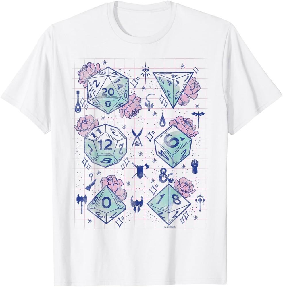 Dungeons and Dragons Floral Dice Grid T-Shirt XL
Dungeons and Dragons Floral Dice Grid T-Shirt XL