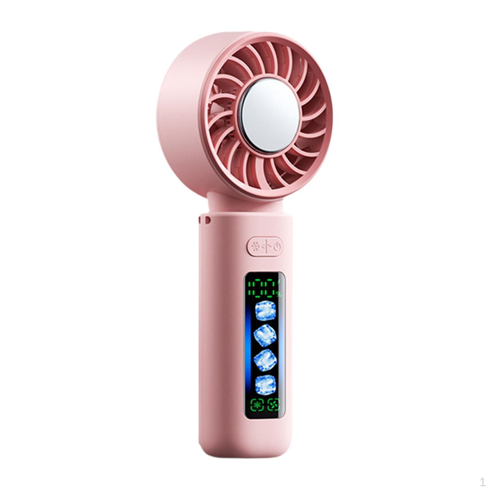 Handheld Fan Mini Hand Fans Personal Cooling for Camping Fishing Outdoor Activities рожевий
Handheld Fan Mini Hand Fans Personal Cooling for Camping Fishing Outdoor Activities рожевий
