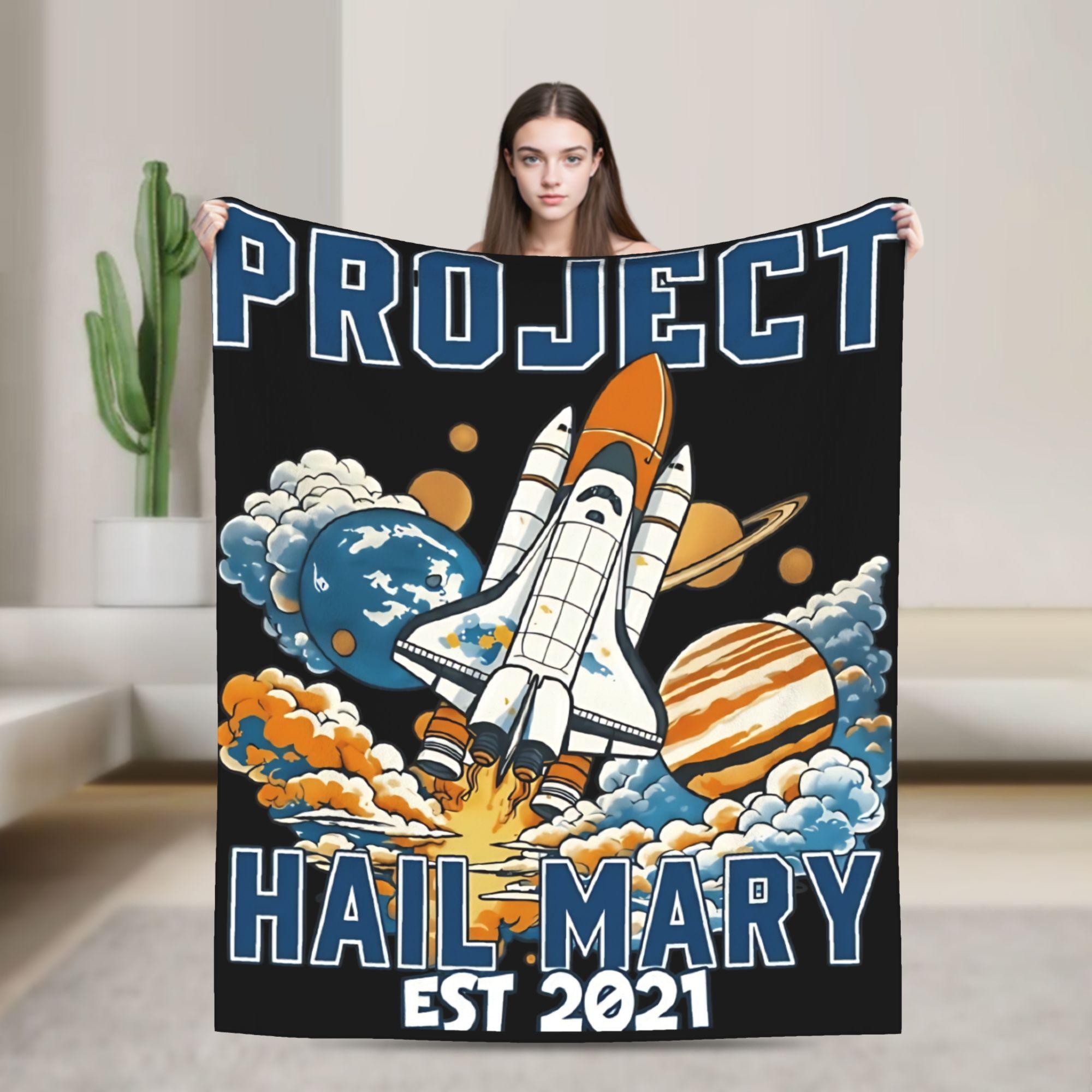Warm Soft Blanket Decorative Project Hail Mary Comfort Colors Throw Blanket Flannel Bedspread For Couch Chair Sofa Bed 75x90cm
Warm Soft Blanket Decorative Project Hail Mary Comfort Colors Throw Blanket Flannel Bedspread For Couch Chair Sofa Bed 75x90cm